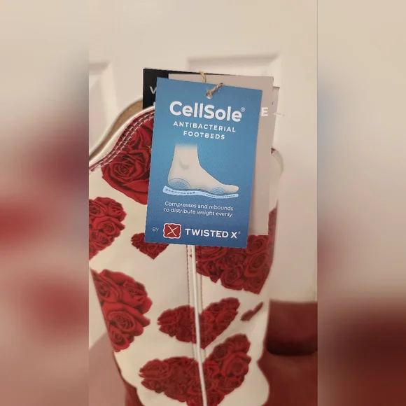 Olivia Benett×Twisted X Rose Cowboy Boots for Women - Picture 11 of 11